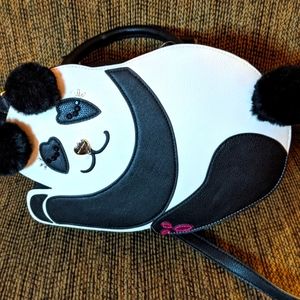 Betsey Johnson panda bag nwt